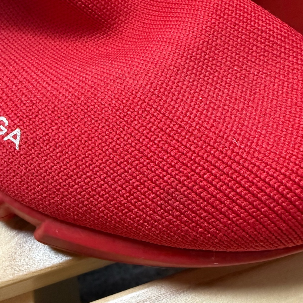 Balenciaga Vibrant Red Speed Trainers - Picture 5 of 13